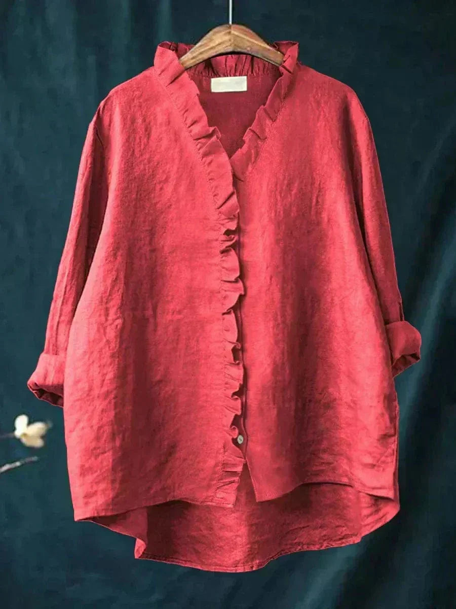 Ava | Elegant Breezy Summer Blouse